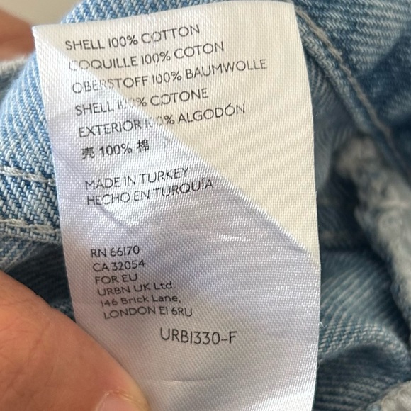 BDG at Urban Outfitters High-Rise Baggy Jean SZ 24 - Picture 9 of 10